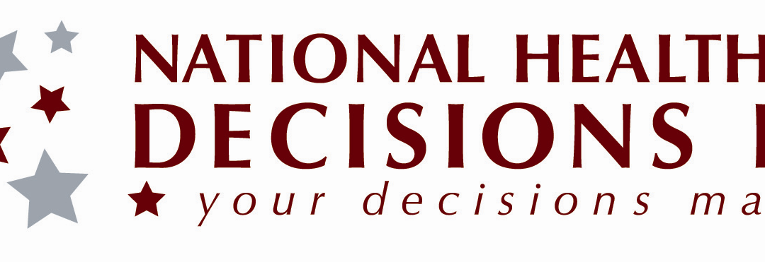 National Healthcare Decisions Day is April 16