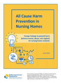 All Cause Harm Prevention in Nursing Homes Toolkit