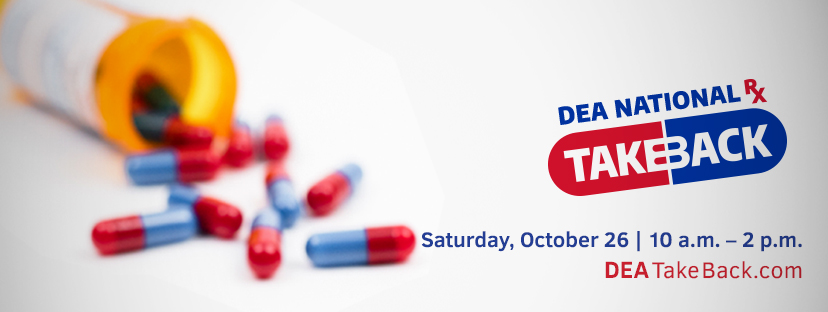 Reminder: October 26: National Prescription Drug Take Back Day