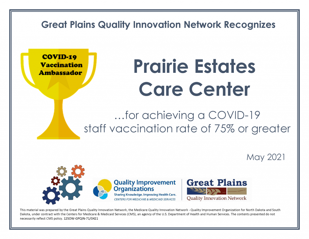 Prairie Estates Care Center 