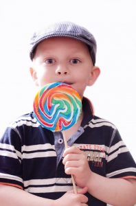 Boy with lollipop Pixabay