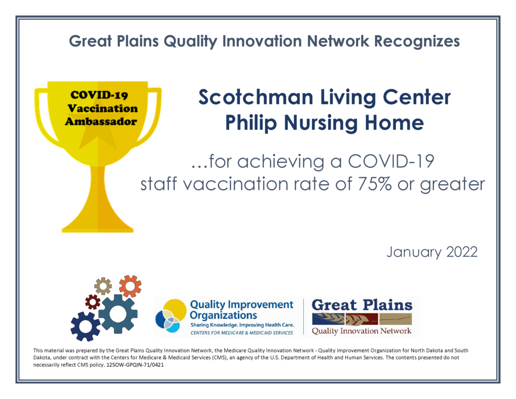 Scotchman Living Center Philip Nursing Home