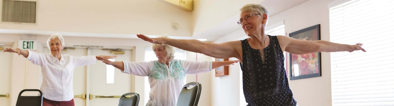 Older Adults Stretching