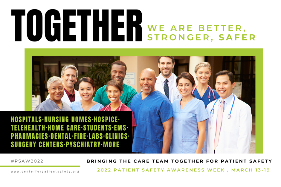 Together We are Patient Safety | #PSAW2022