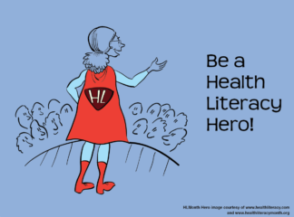 Be a Health Literacy Hero Image