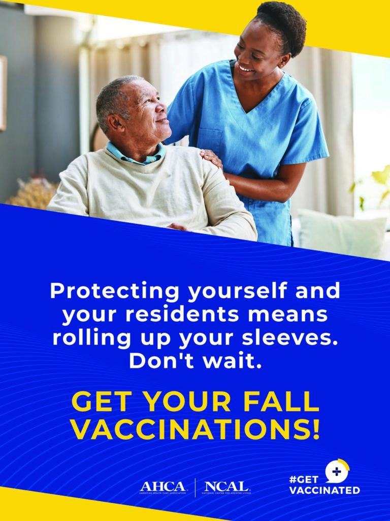 National Get Vaccinated Poster for Nursing Homes