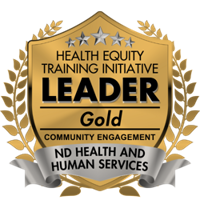 North Dakota Health Equity Leader Badge